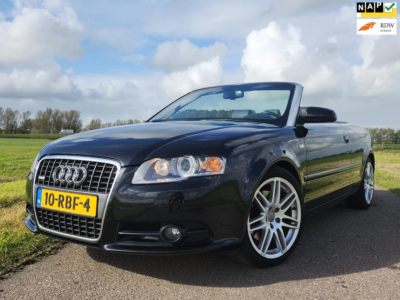 Audi A4 Cabriolet - 3.2 FSI quattro S-Line| DEALERONDERHOUDEN! - AutoWereld.nl