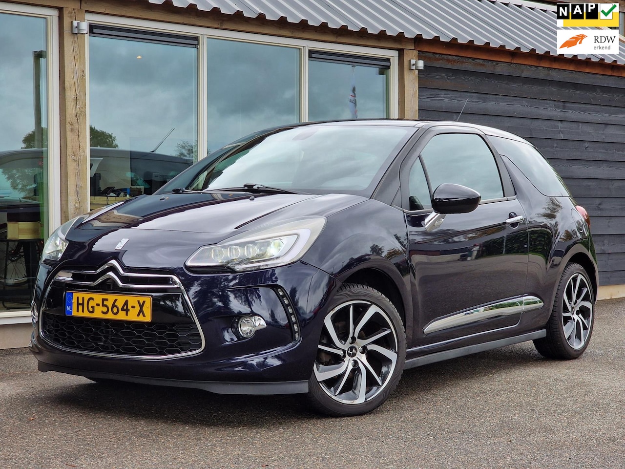 Citroën DS3 - 1.2 110 PK Inès de la Fressange (Leder / Sportstoelen / Stoelverwarming / Climate / Cruise - AutoWereld.nl