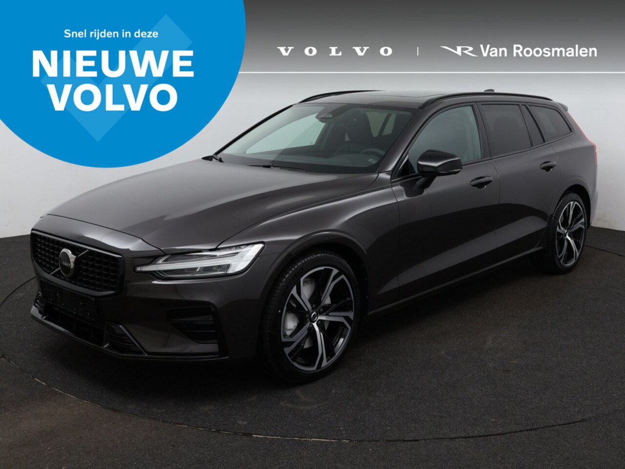 Volvo V60 - V 60 B4 Plus Dark | 19"LM | Panoramadak | Nieuw uit voorraad lev - AutoWereld.nl