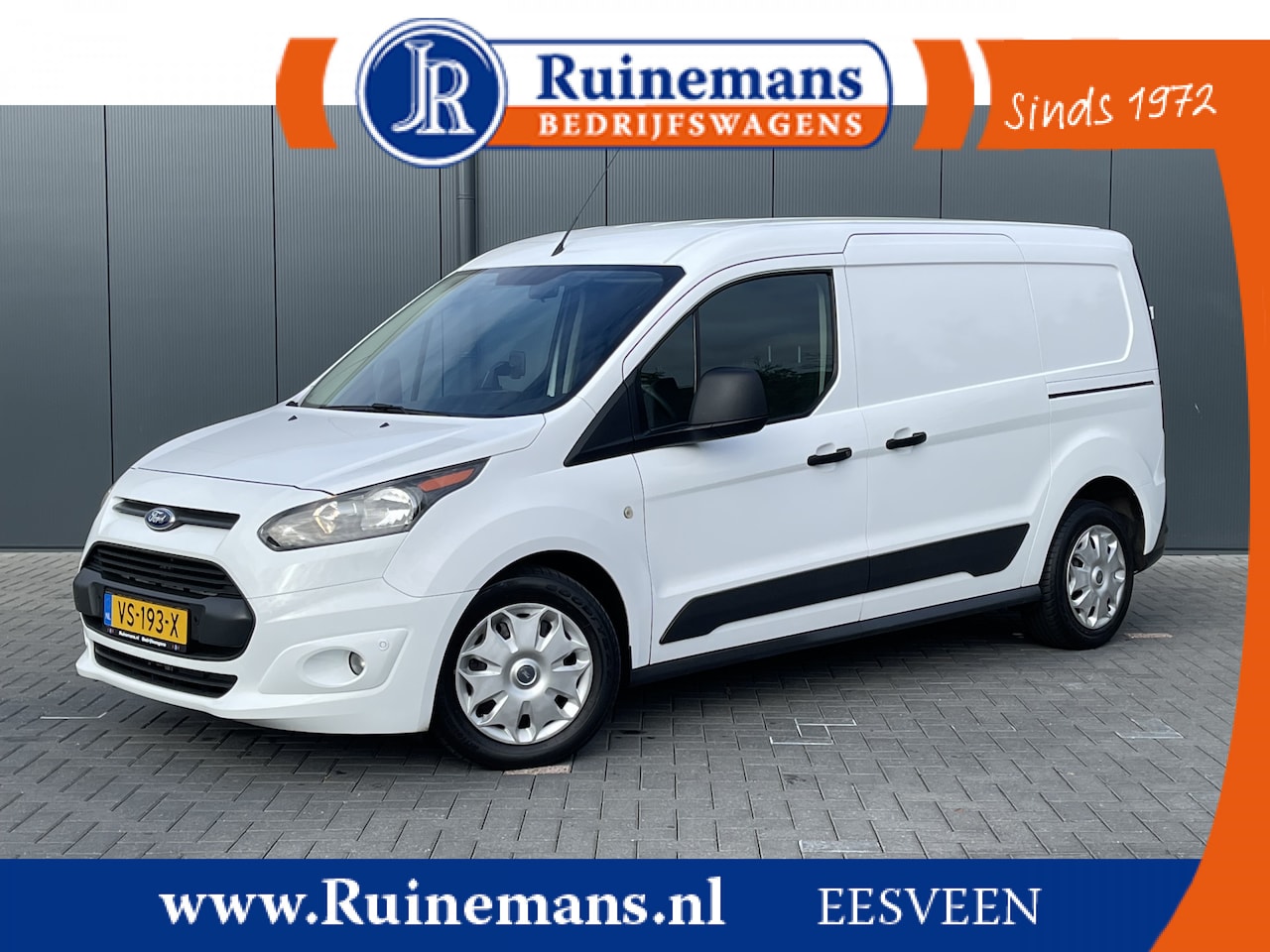 Ford Transit Connect - 1.5 TDCI 120 PK EURO 6 / AUTOMAAT / L2H1 / 1e EIG. / 2x SCHUIFDEUR / AIRCO / NAVI / 3-ZITS - AutoWereld.nl