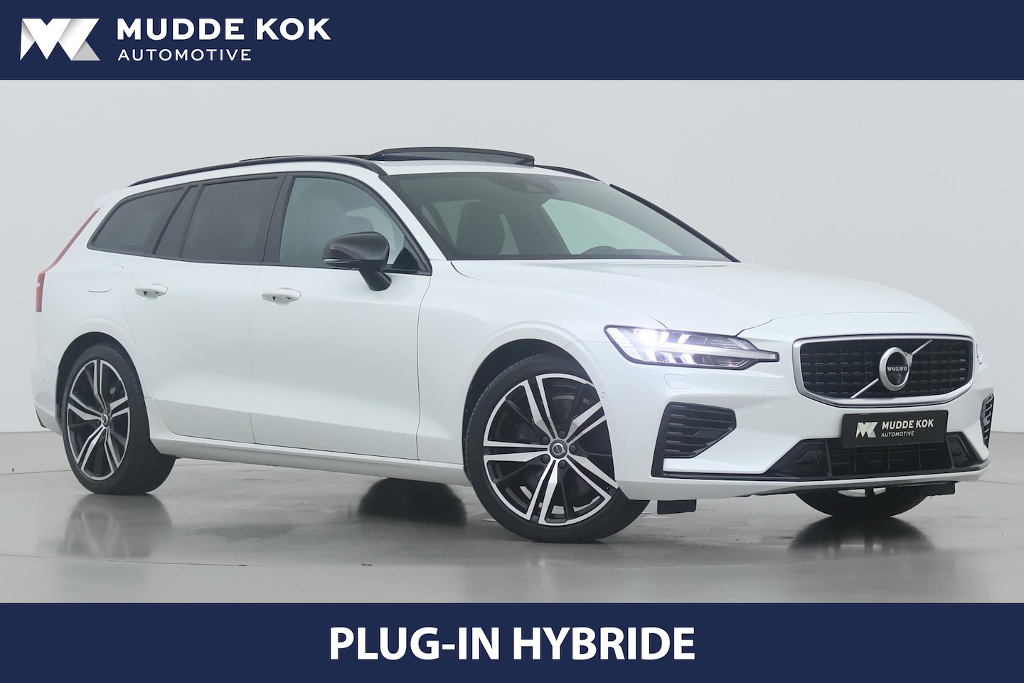 Volvo V60 - T8 Recharge AWD R-Design | Panoramadak | Massage+Ventilatie | Head-Up | 360° Camera | ACC - AutoWereld.nl