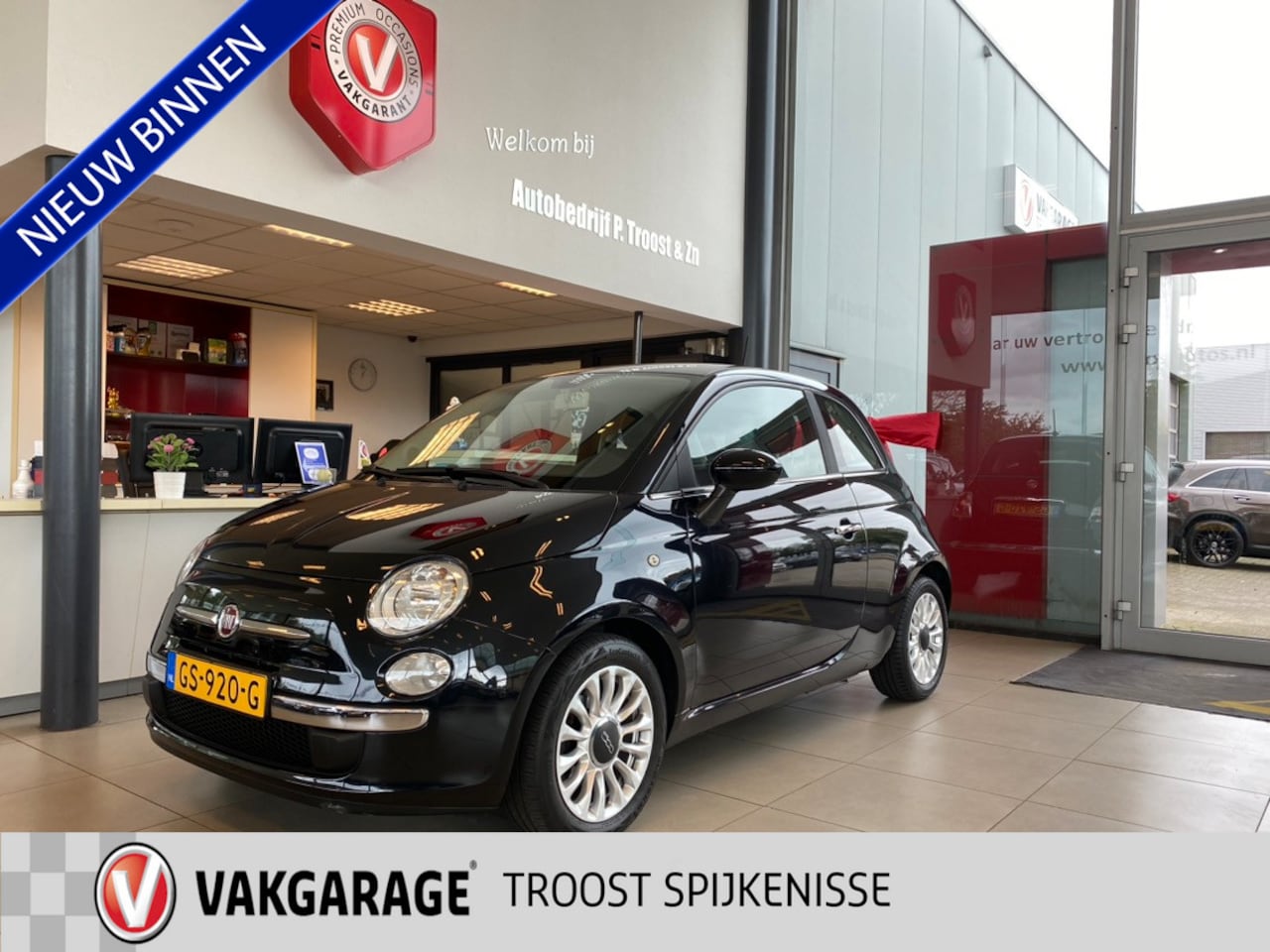 Fiat 500 - 0.9 TwinAir Turbo Easy 0.9 TwinAir Turbo Easy,Airco,Elektrischpakket,15 Inch Lmv - AutoWereld.nl