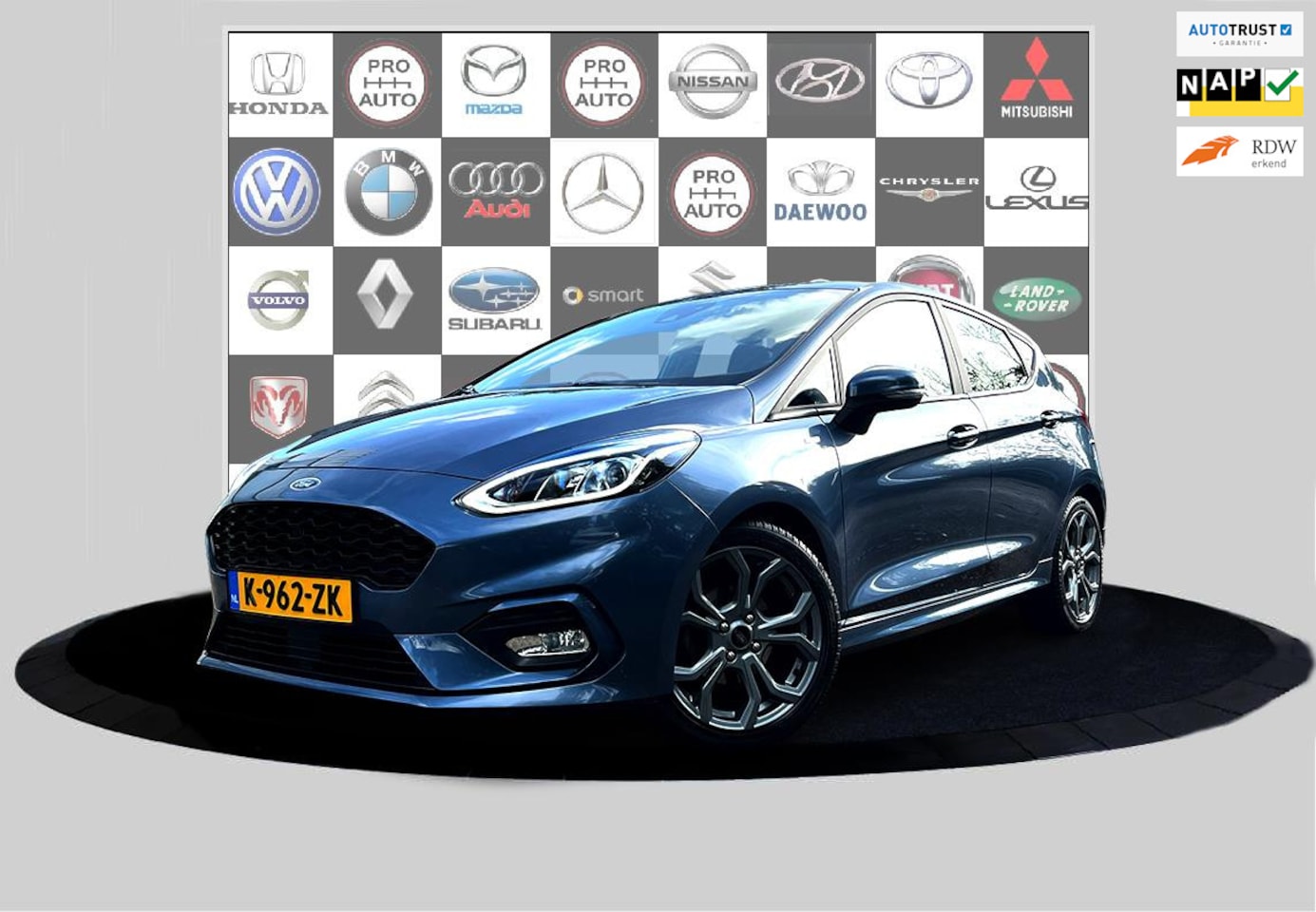 Ford Fiesta - 1.0 EcoBoost ST Line Carplay_PDC 140PK - AutoWereld.nl