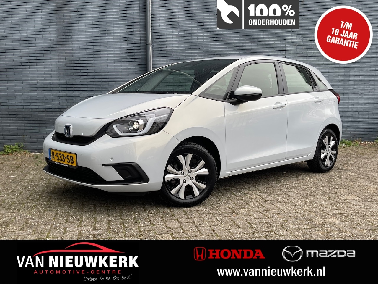 Honda Jazz - 1.5 i-MMD 109pk Hybrid Automaat Elegance | Carplay | Adaptive Cruise Control | Stoelverwar - AutoWereld.nl