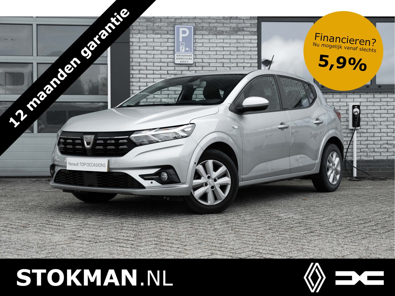 Dacia Sandero - 1.0 TCe 100 Bi-Fuel Comfort 1.0 TCe 100 Bi-Fuel Comfort - AutoWereld.nl