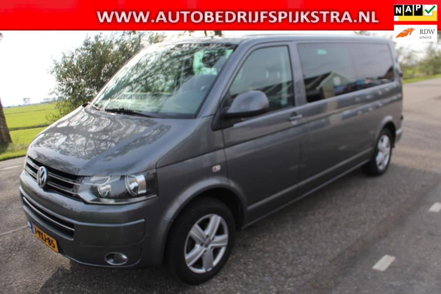 Volkswagen Transporter - 2.0 TDI L2H1 // DUB CABINE // Comfortline - AutoWereld.nl