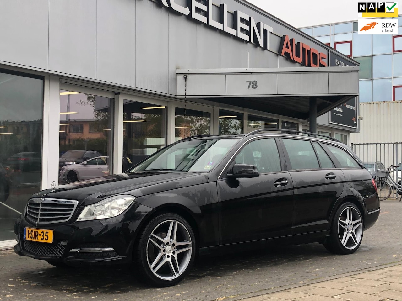 Mercedes-Benz C-klasse Estate - 200 CDI Elegance Automaat - Navigatie - AutoWereld.nl