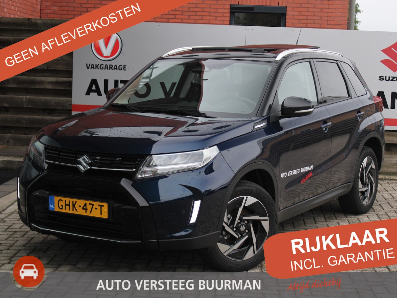 Suzuki Vitara - 1.5 Hybrid Style Elektrisch Panoramadak, Lederen/Alcantara Bekleding, Draadloze Carplay/An - AutoWereld.nl