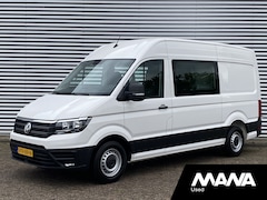 Volkswagen Crafter - 30 2.0TDI 141PK L3H3 DC Dubbel cabine Airco Sensoren Cruise Car-Play Navigatie Bluetooth T