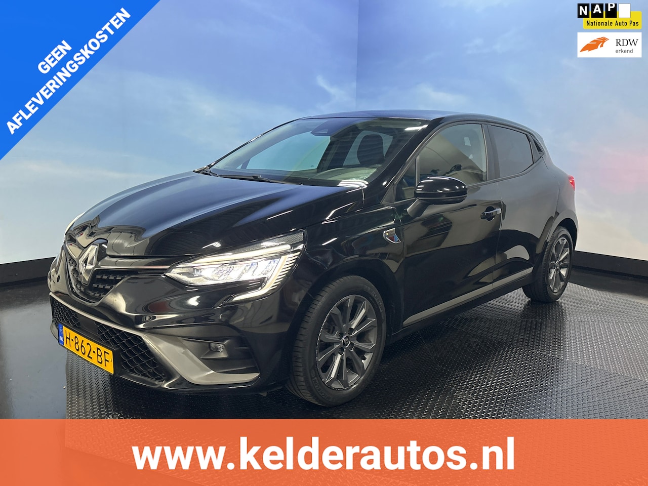 Renault Clio - 1.0 TCe R.S. Line | Airco | Cruise |Navi| LED| PDC - AutoWereld.nl