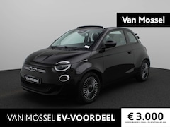 Fiat 500 C - 500e Icon 42 kWh | Navigatie | Camera | Climate control | LMV |