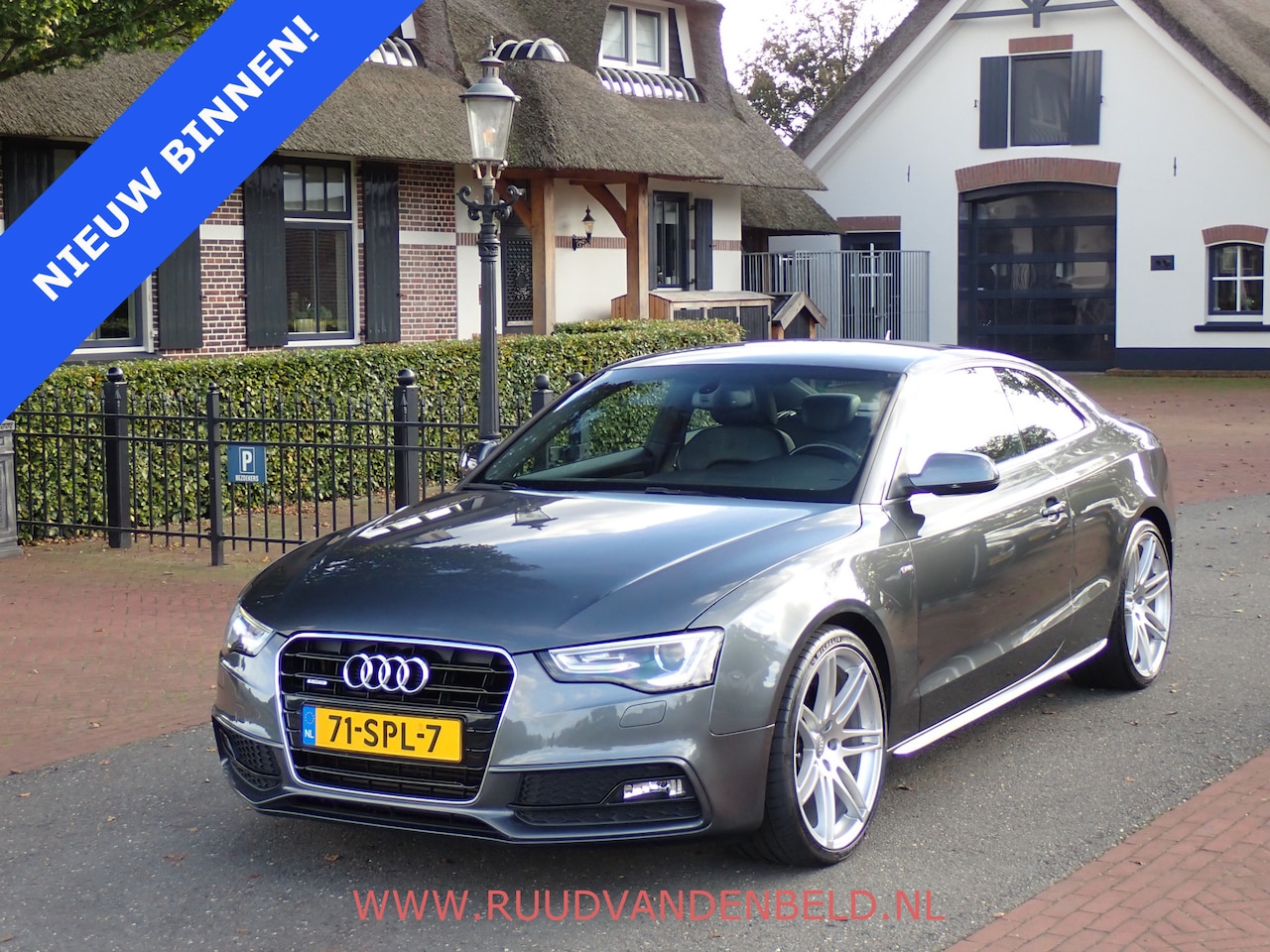 Audi A5 Coupé - 2.0TFSI QUATTRO S-LINE 20''/BANG&OLUFSEN/SPORTLEER - AutoWereld.nl