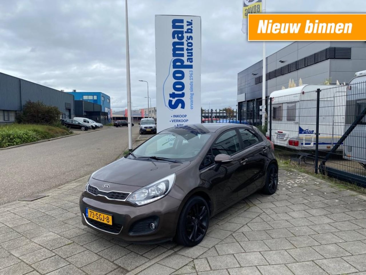 Kia Rio - 1.2 CVVT Super Pack Clima Cruise Navi Bluetooth - AutoWereld.nl