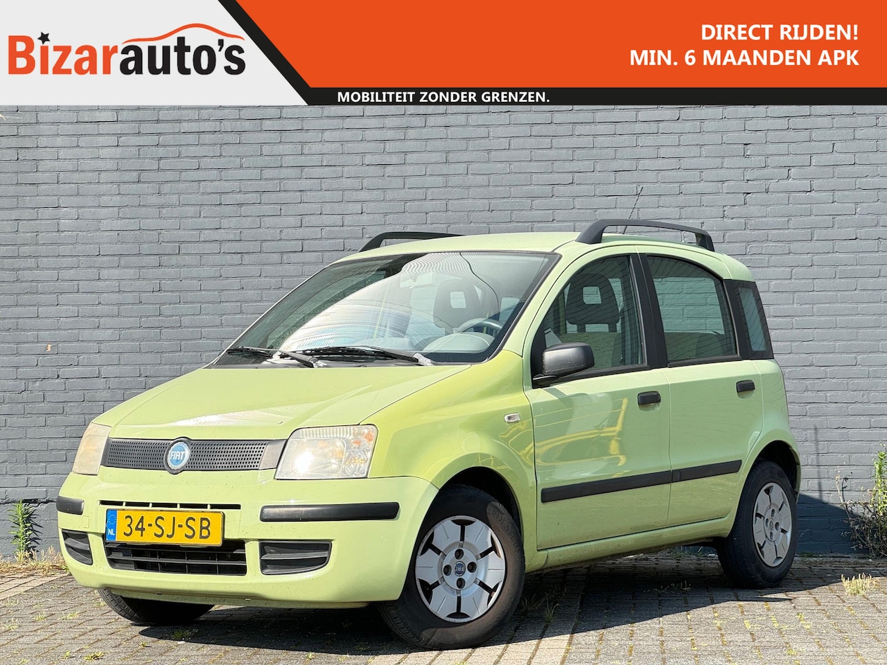 Fiat Panda - 1.1 Active Trekhaak Stuurbekrachtiging - AutoWereld.nl