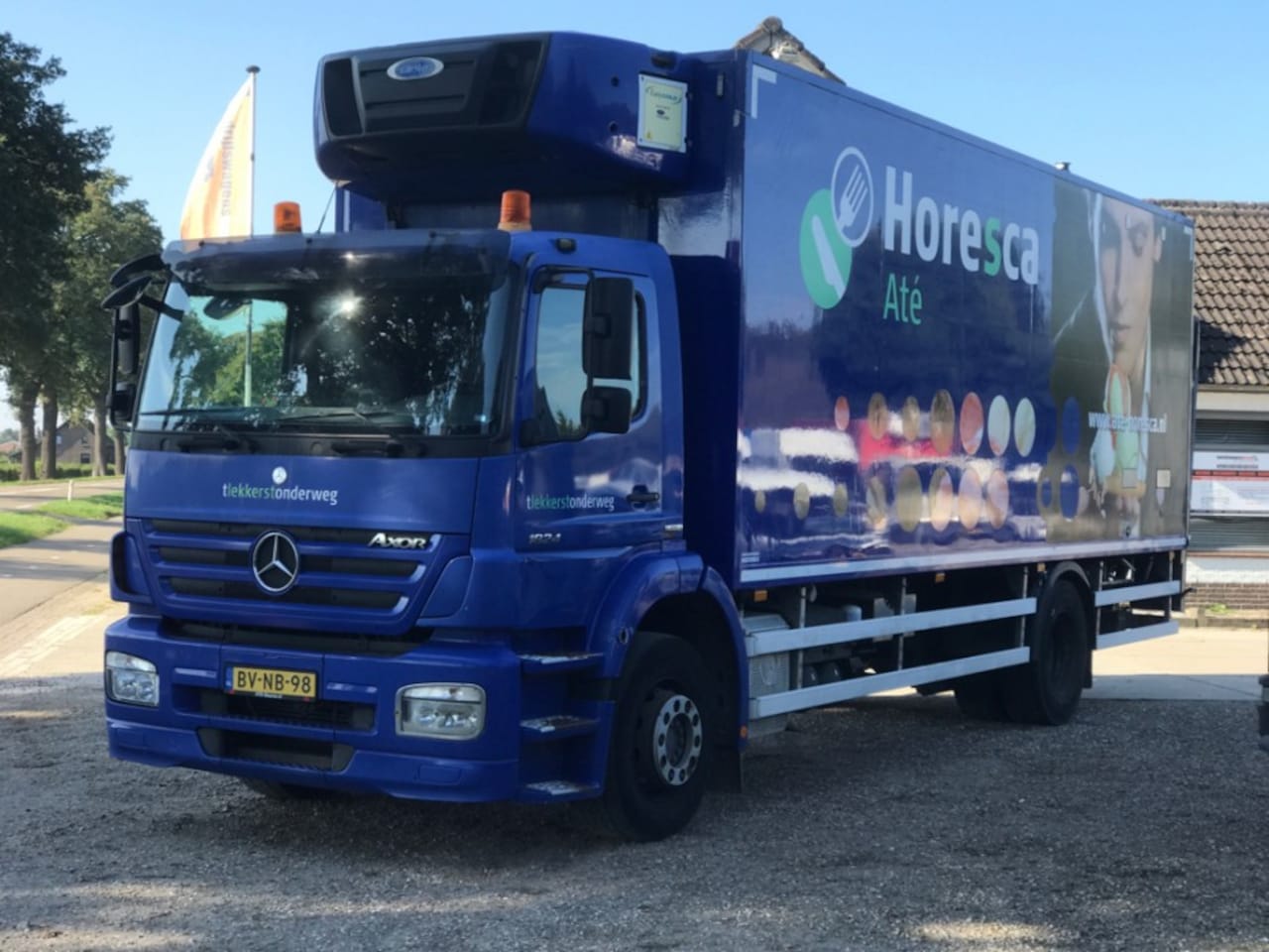 Mercedes-Benz Axor - 1824 L koelwagen vrieswagen Kühlkoffer - AutoWereld.nl