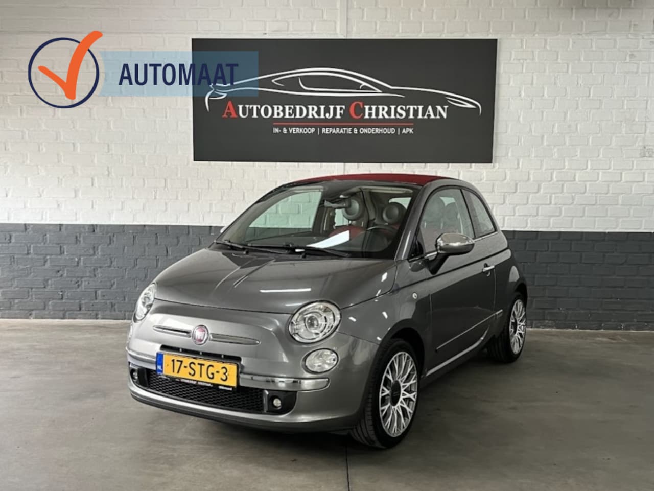 Fiat 500 C - 1.2 Lounge | PARKEERSENS. | CLIMA - AutoWereld.nl