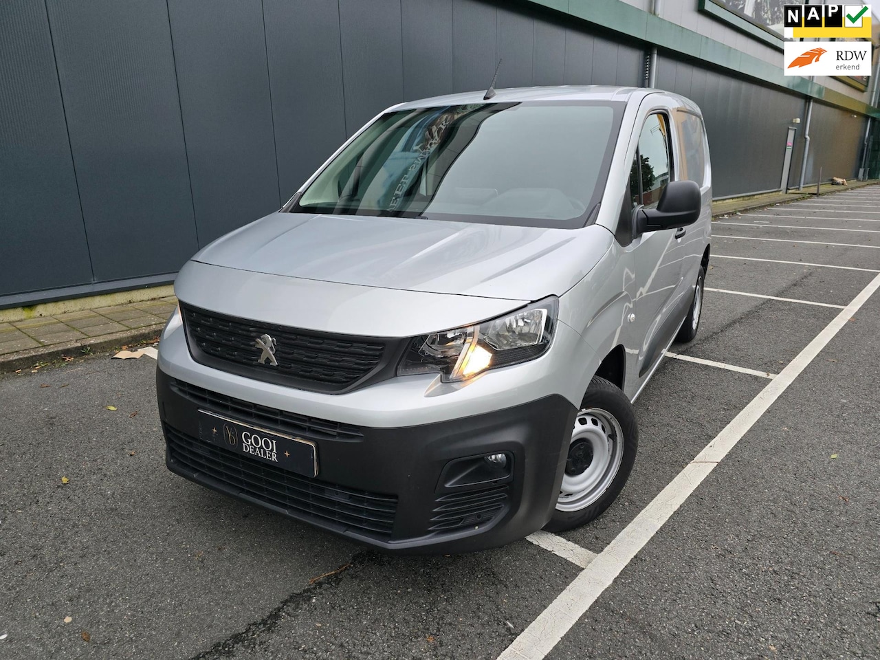 Peugeot Partner - 1.5 BlueHDI Premium AIRCO SCHUIFDEUR 1E EIG - AutoWereld.nl