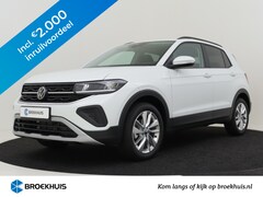 Volkswagen T-Cross - 1.0 TSI 95 5MT Life Edition | 'App-Connect' draadloze smartphone integratie | Achterlichte