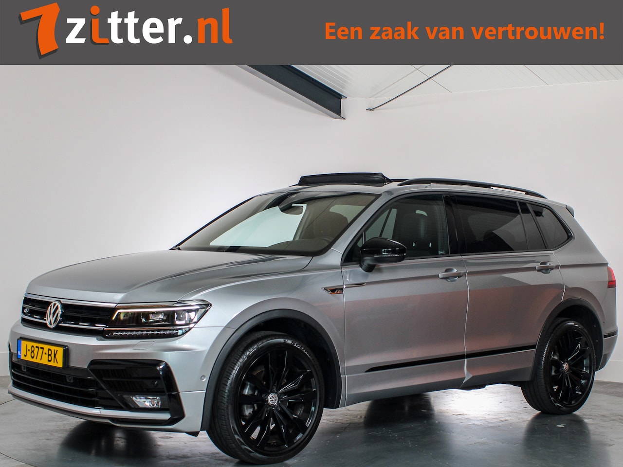 Volkswagen Tiguan Allspace - 1.5 TSI Automaat, R-line Black Style, Panoramadak, 7-Persoons, Trekhaak, Virtual Cockpit, - AutoWereld.nl