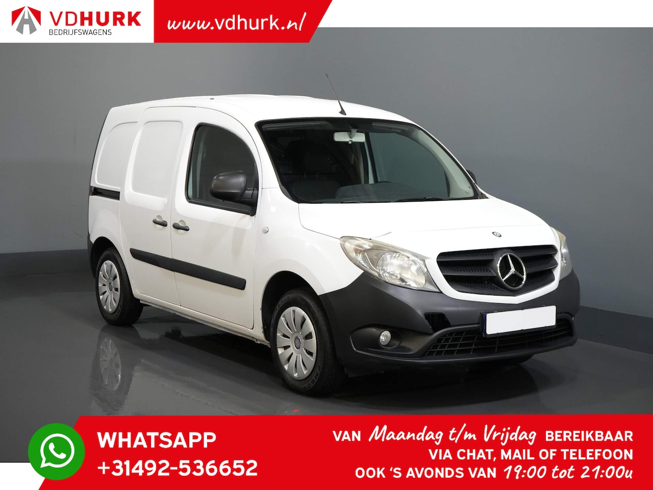 Mercedes-Benz Citan - 108 CDI Riem V.V./ Trekhaak/ Cruise/ Airco - AutoWereld.nl