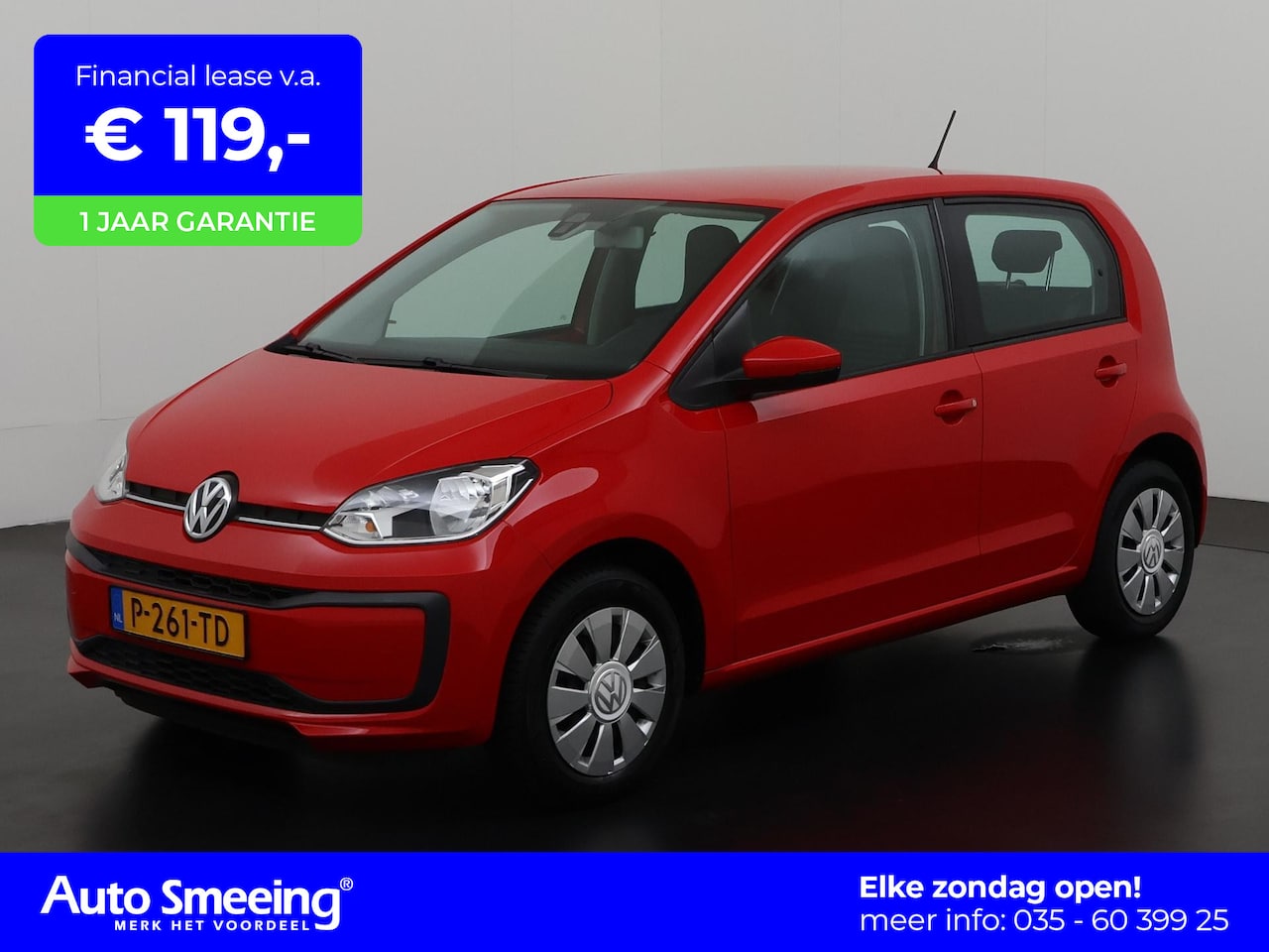 Volkswagen Up! - 1.0 EcoFuel move up! | Airco | CNG | Zondag Open! - AutoWereld.nl