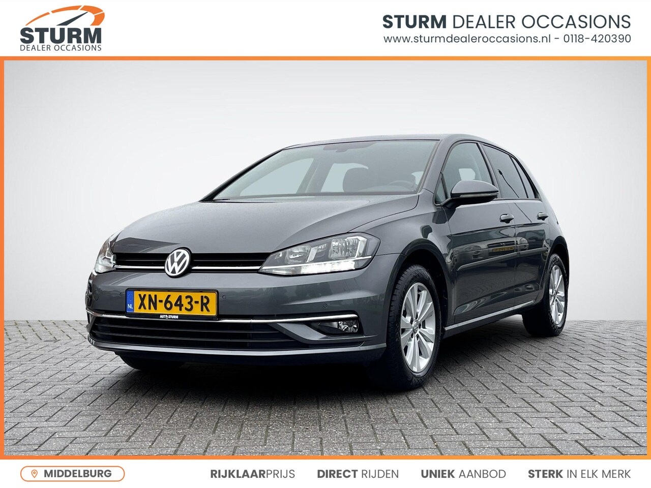 Volkswagen Golf - 1.0 TSI Comfortline Business | Navigatie Full-Map | Camera | Stoelverwarming | Comfortstoe - AutoWereld.nl