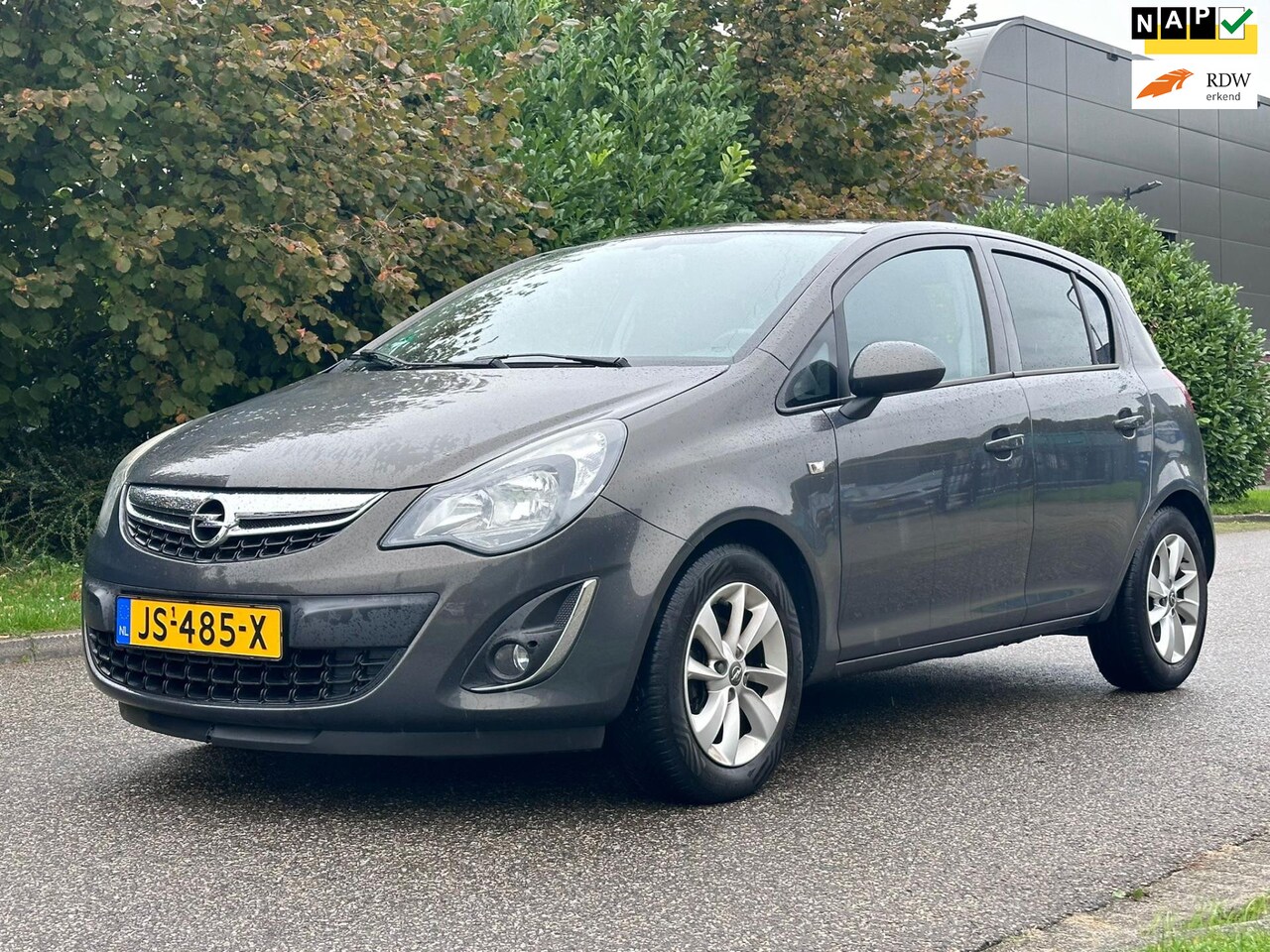 Opel Corsa - 1.2-16V Cosmo 5DR*Automaat*1e Eigenaar*Navigatie*Cruise*Airco*Half leder*LM velgen*APK* - AutoWereld.nl