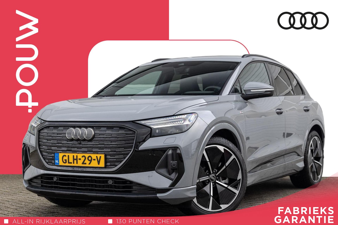 Audi Q4 e-tron - 45 quattro 286pk S-Line Edition 82 kWh | Trekhaak | 21" LMV - AutoWereld.nl