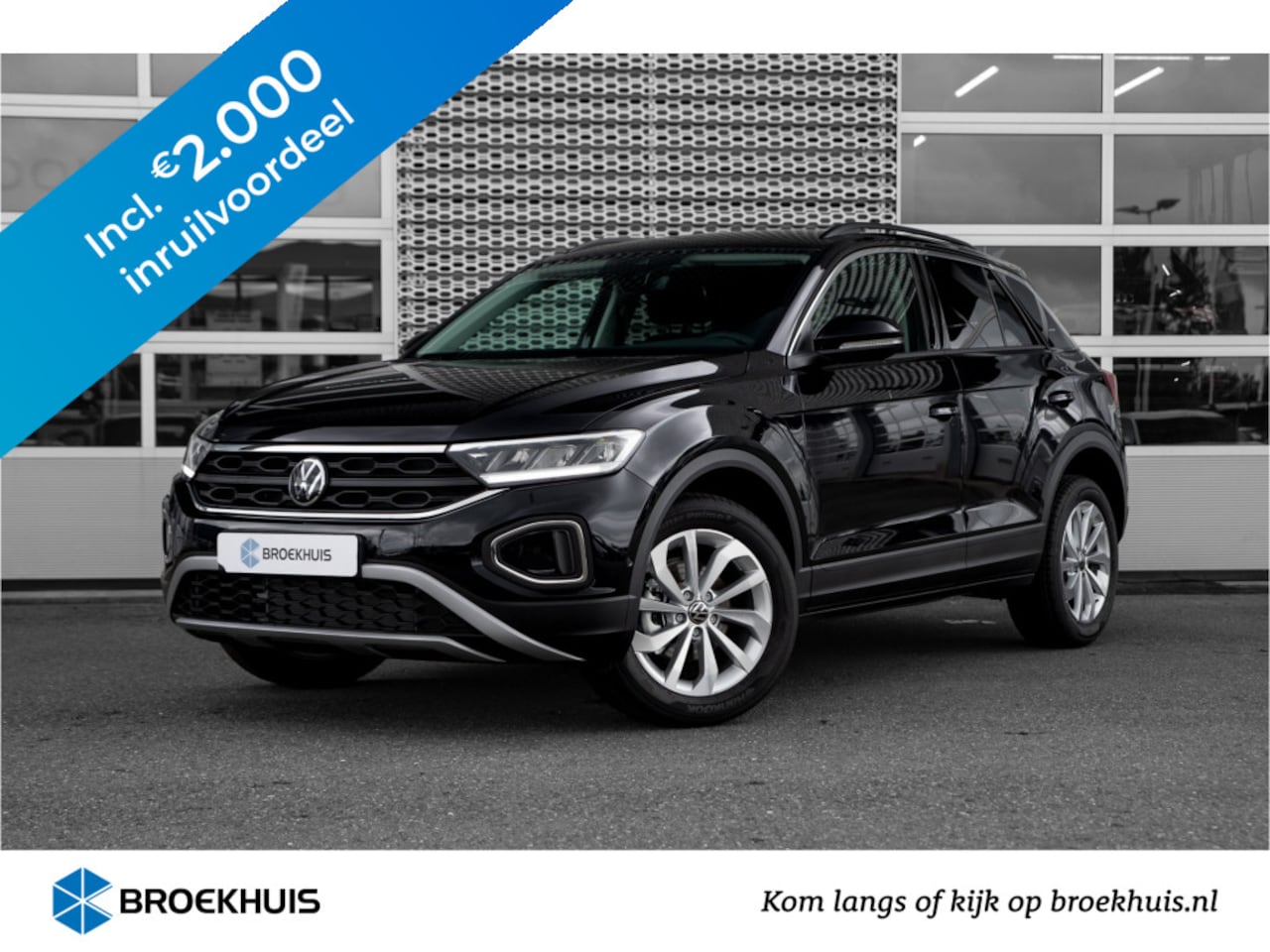 Volkswagen T-Roc - 1.0 TSI 110 6MT Life Edition | 'App-Connect' draadloze smartphone integratie | 'App-Connec - AutoWereld.nl