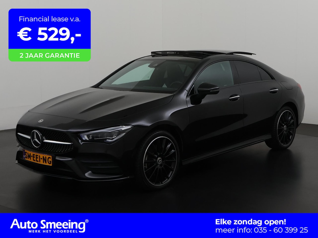 Mercedes-Benz CLA-Klasse - 250e Premium Plus AMG Night | Panoramadak | Leder | Mem stoel | Camera | Zondag Open! - AutoWereld.nl