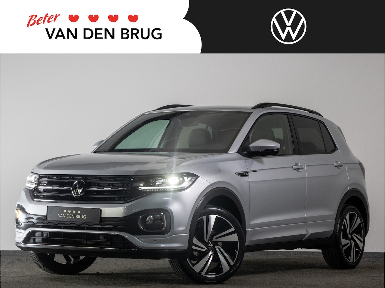 Volkswagen T-Cross - R-line 1.0 TSI 110 PK DSG AUTOMAAT | LED | Navigatie | Adaptieve cruise | 18 Inch Velgen | - AutoWereld.nl