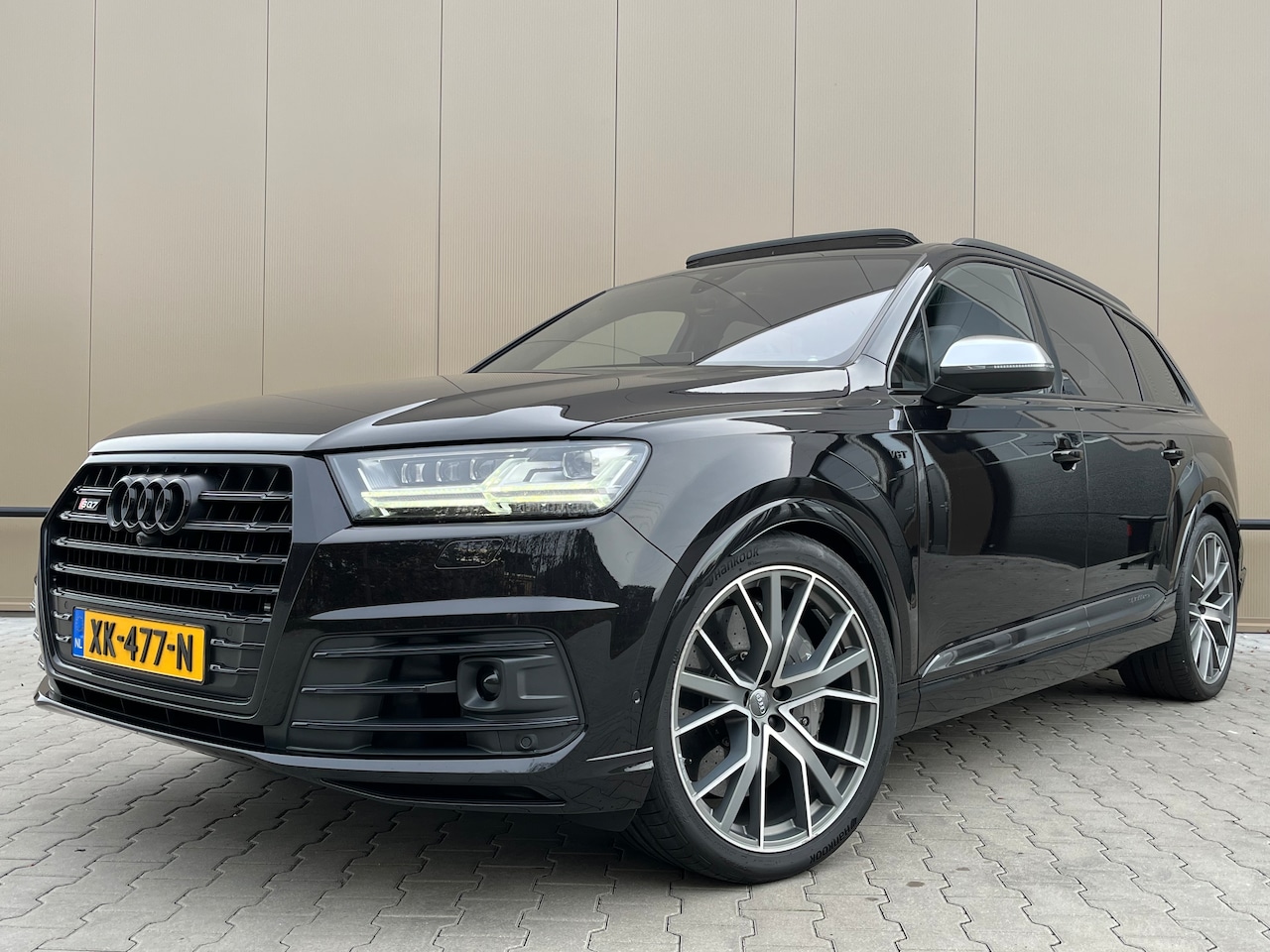 Audi SQ7 - 4.0 TDI quattro Pro Line + 7p | Keramisch | Rolstabilisator | B&O advanced | Alcantara hemel etc. - AutoWereld.nl