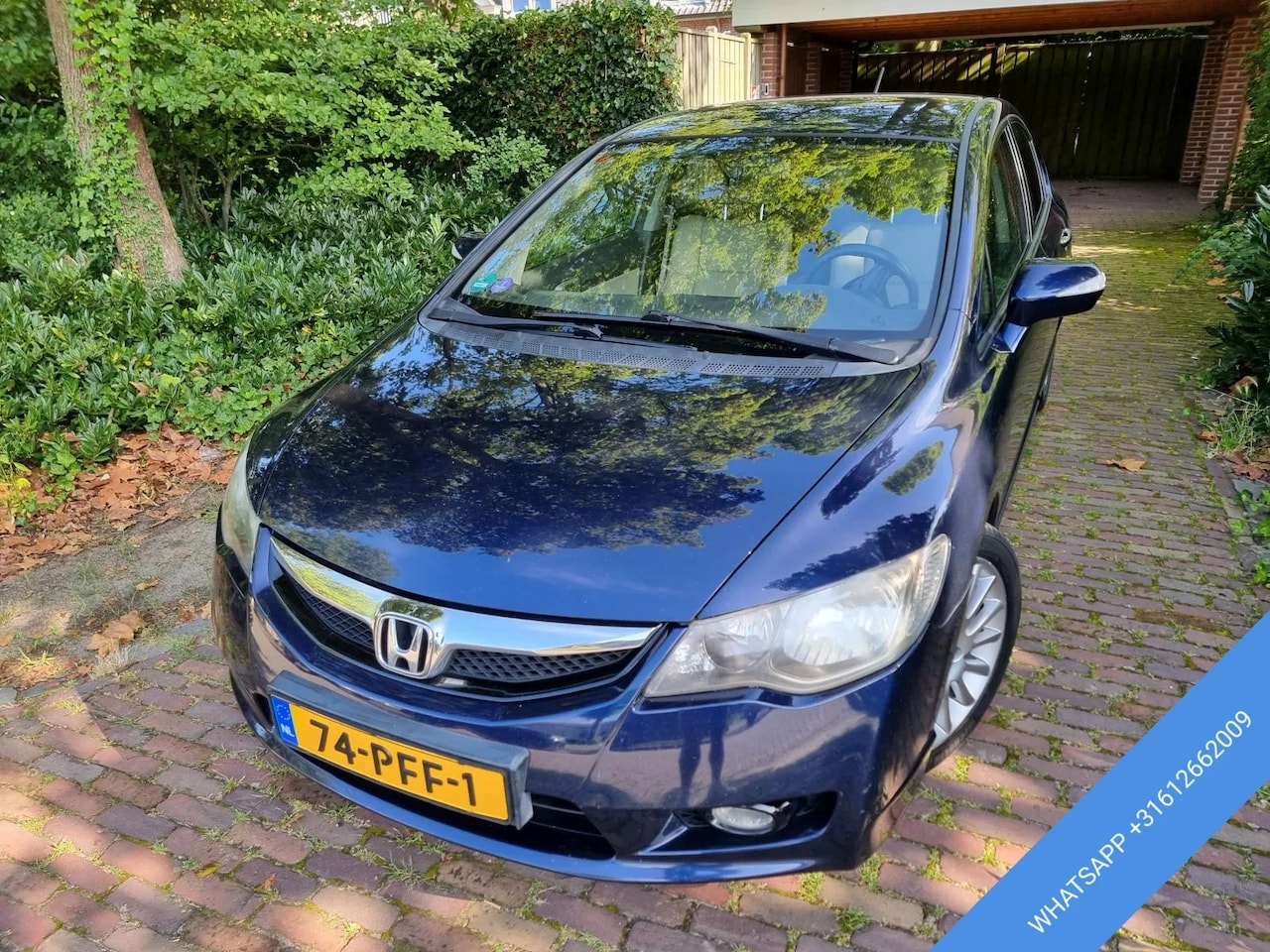 Honda Civic - 1.3 Hybrid Elegance Leer/Lmv 17 Inch - AutoWereld.nl