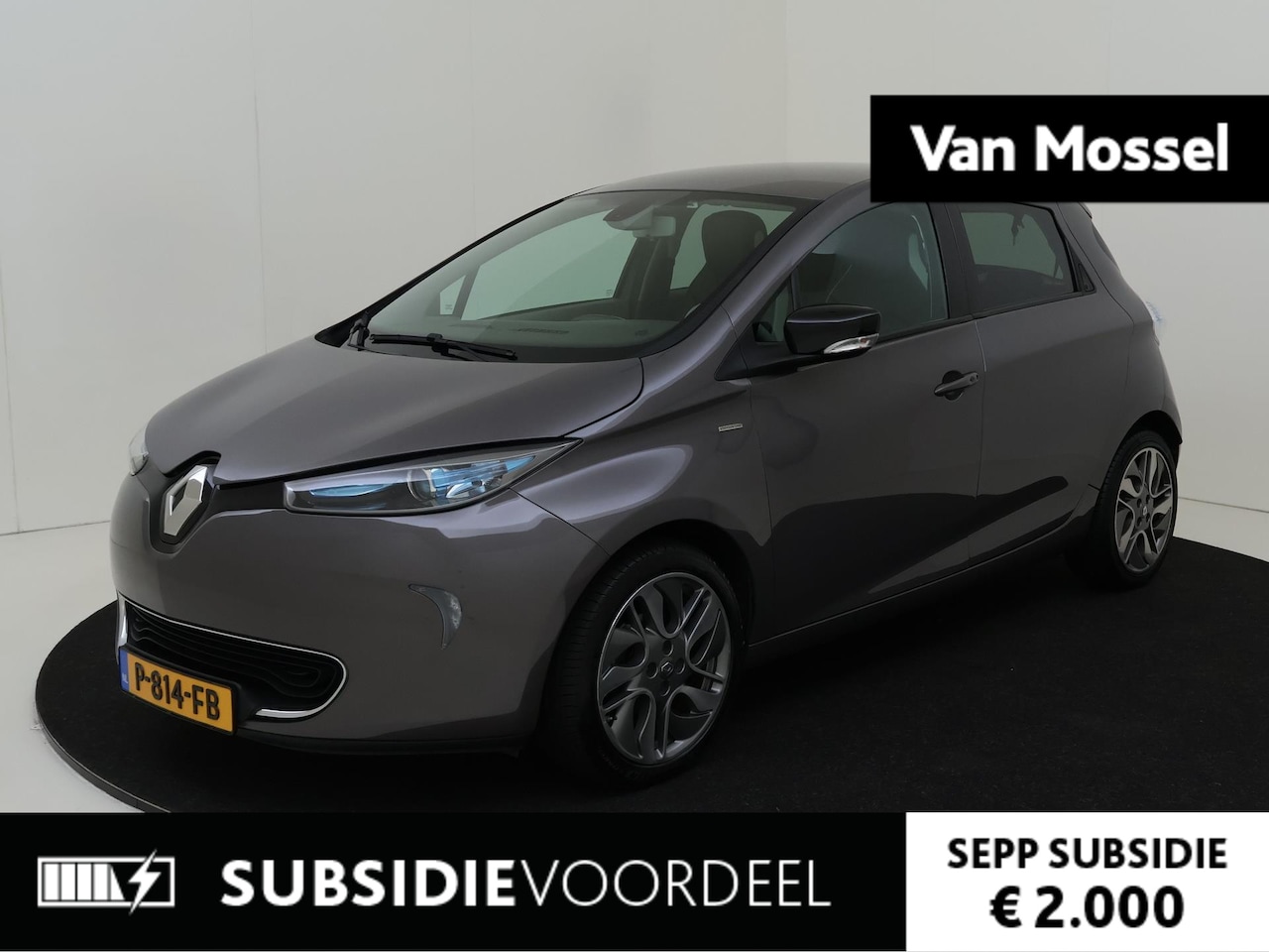 Renault Zoe - Q90 Bose Quickcharge 41 kWh Navigatie | Climate Control | Cruise Control | Parkeersensoren - AutoWereld.nl