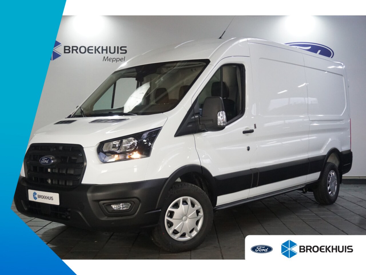 Ford Transit - 350 2.0 130 pk TDCI L3H2 Trend | € 7.455,- Voorraad Voordeel | Navigatiesysteem | 13-polig - AutoWereld.nl