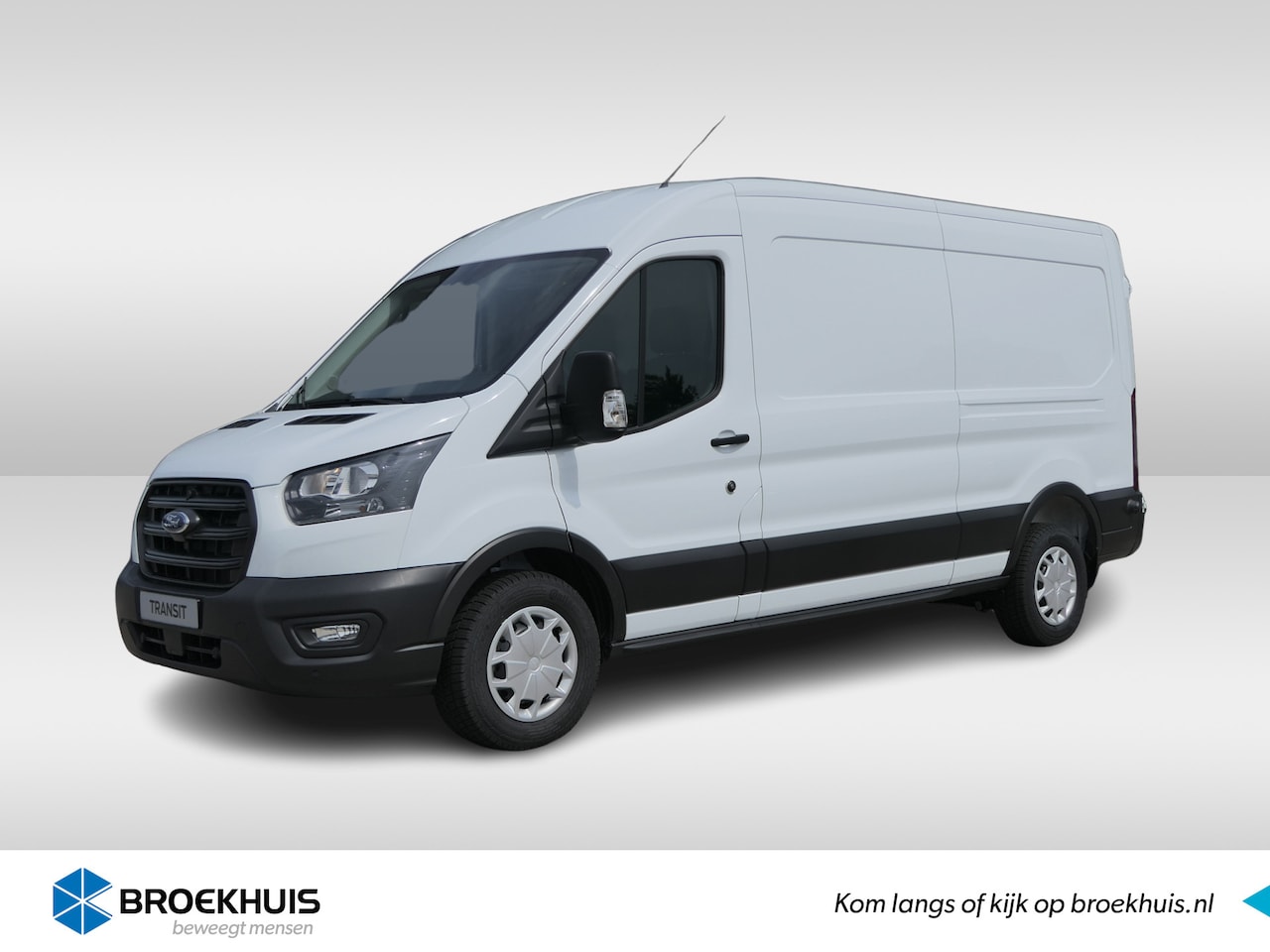 Ford Transit - 350 2.0 TDCI 130pk Automaat L3H2 Trend | € 7.730,- Voorraad Voordeel | Trekhaak | Laadruim - AutoWereld.nl