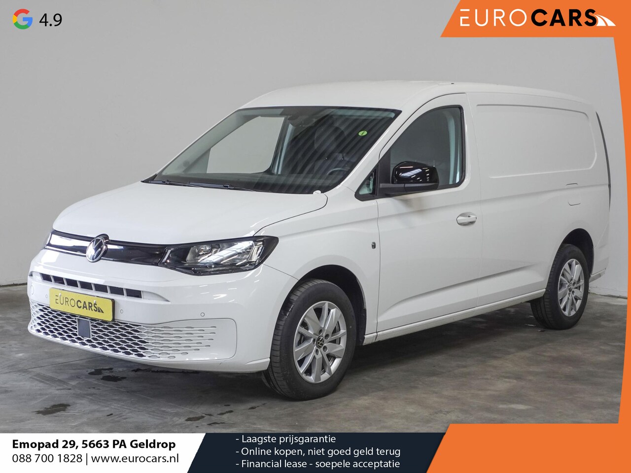 Volkswagen Caddy Cargo Maxi - 2.0 TDI Style Automaat Airco Bluetooth Cruise Control  App-Connect - AutoWereld.nl