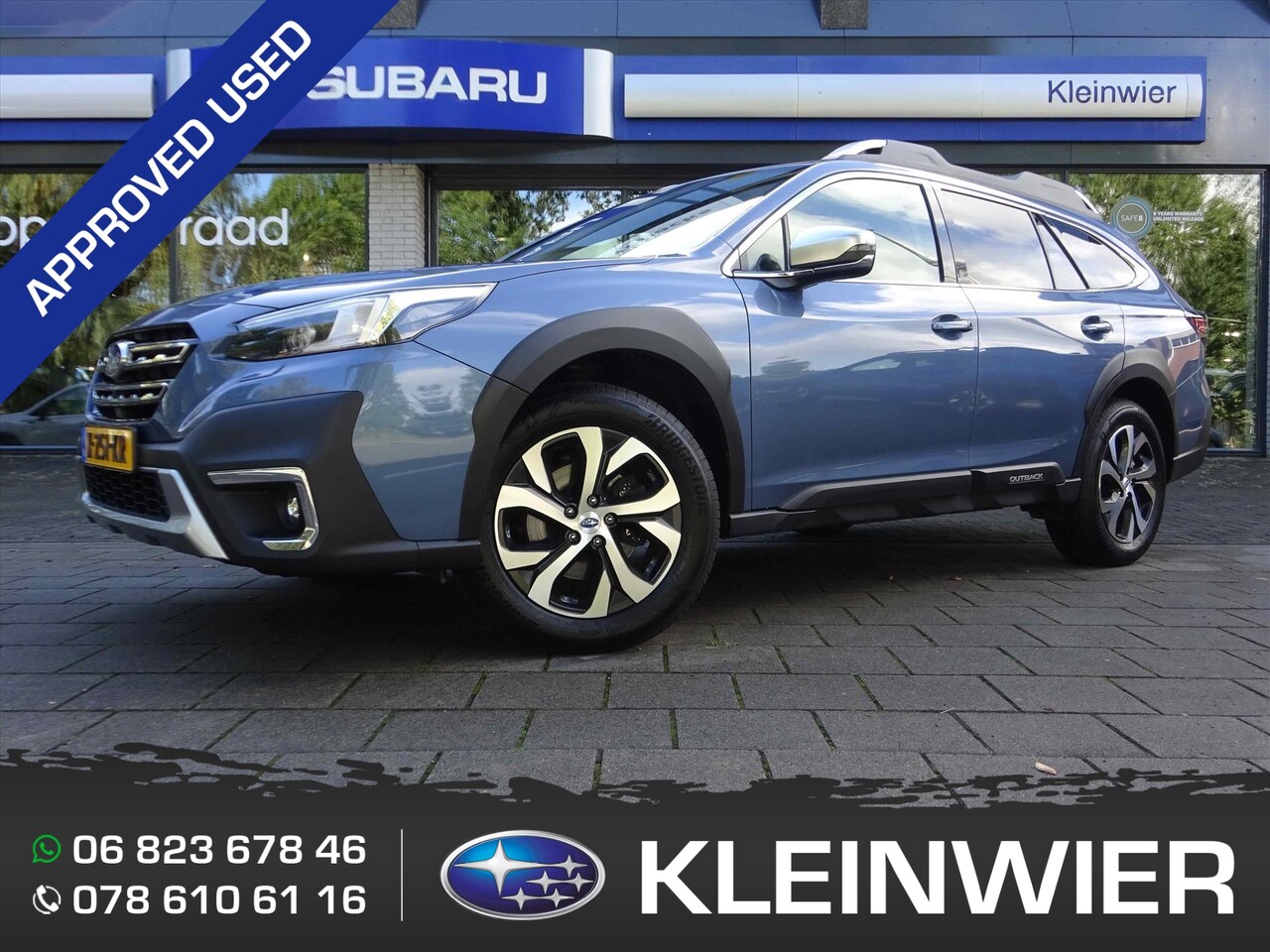 Subaru Outback - 2.5i 169PK AWD CVT Premium | Storm Gray Metallic | Trekhaak | 5 Jaar Fabrieksgarantie - AutoWereld.nl