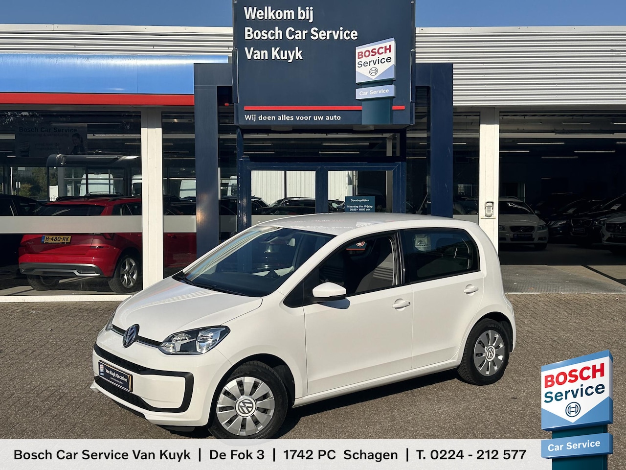 Volkswagen Up! - 1.0 BMT move up! / NL Auto / 5 Deurs / Autom. Verlichting / Licht&Zicht Pakket / Elek. Ver - AutoWereld.nl