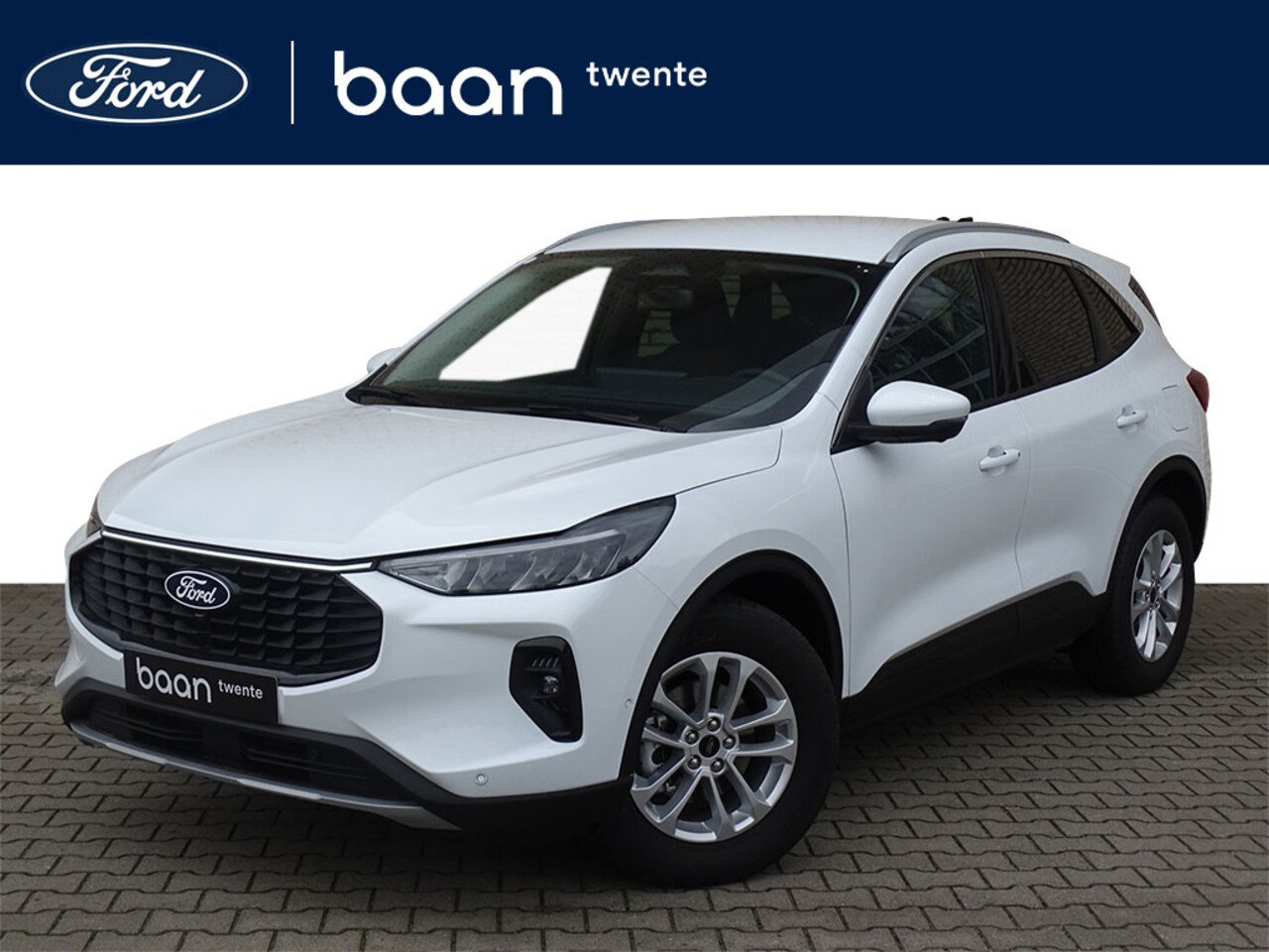 Ford Kuga - 2.5 PHEV 243pk Titanium | Winterpack | 17 inch | Driver Assistance Pack | Frozen White - AutoWereld.nl