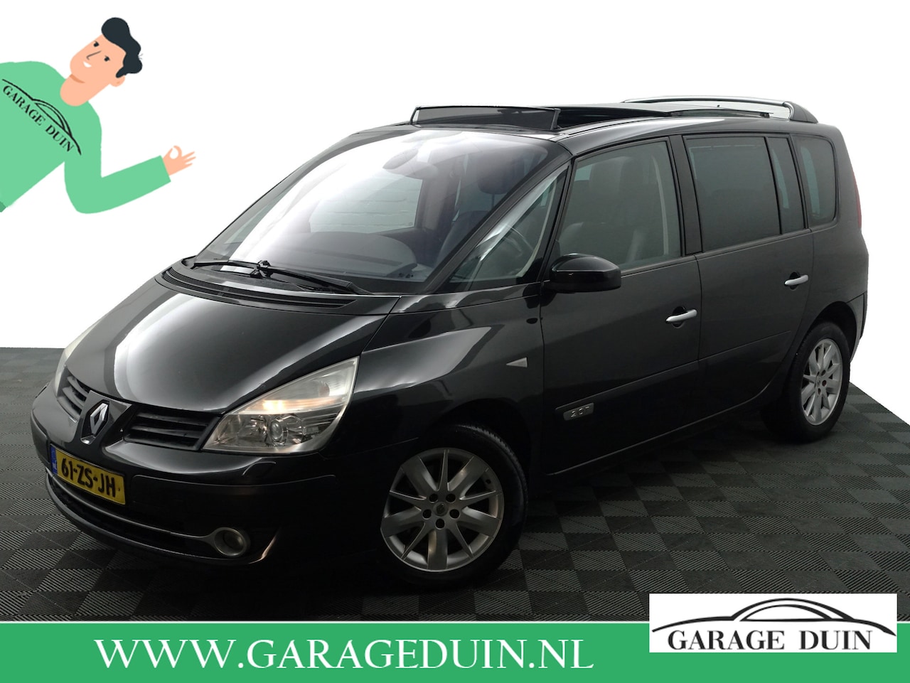 Renault Espace - 2.0T Dynamique+ Automaat- Panodak / Sport Leder / Navi / DVD - AutoWereld.nl