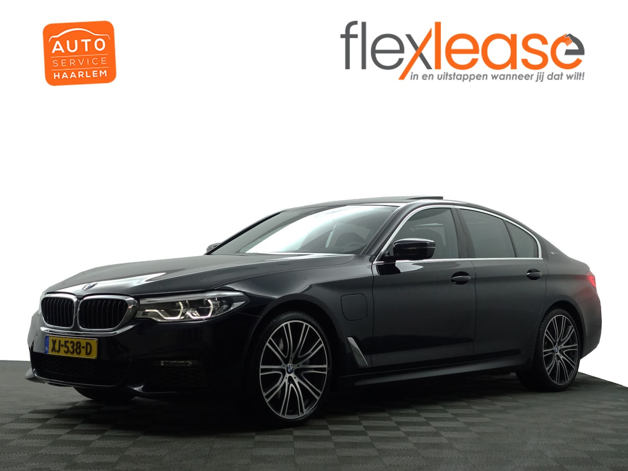 BMW 5-serie - 530e iPerformance M Sport Aut- Schuifdak, Memory, 360 Camera, Stuur/Stoelverwarming, Sfeer - AutoWereld.nl