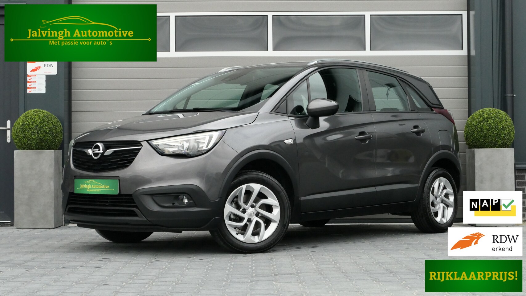 Opel Crossland X - 1.2 Turbo Edition |1e eig!|Fullmap Navi|Parksens|Carplay!! - AutoWereld.nl