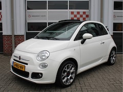 Fiat 500 C - 1.2 Lounge Sport Airco/Bluetooth/Halfleer/16inchLMV