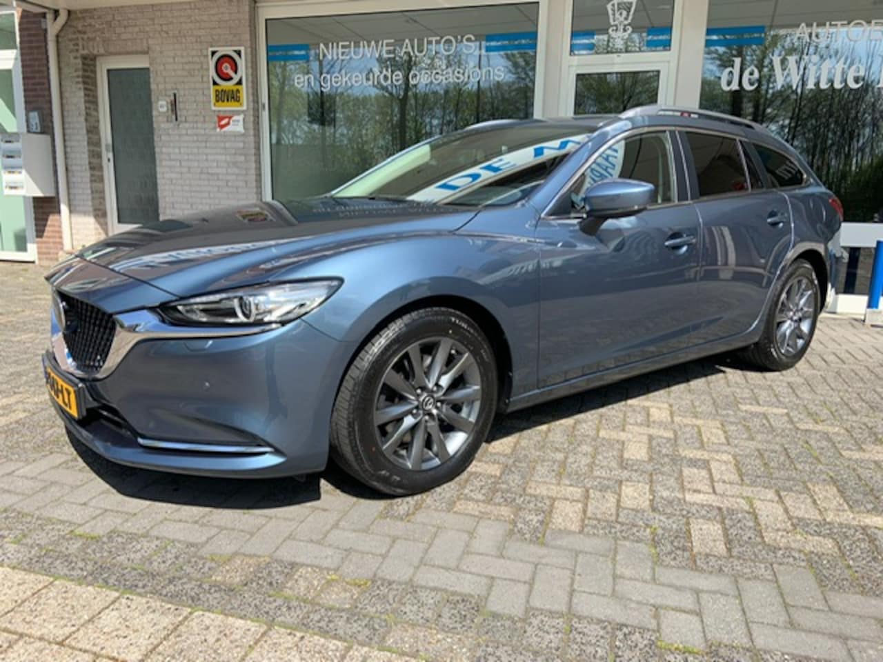 Mazda 6 Sportbreak - 2,2 D. D-150 SKYACTIV AUTOMAAT LEDVERLICHTING ADAPT. CRUISECONTR. KEYLES ENTRY Sky Active - AutoWereld.nl