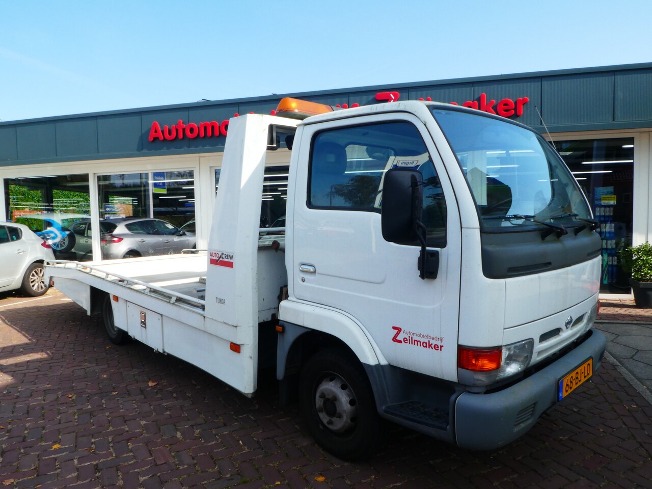 Nissan Cabstar E - 3.0TDi 120.35-340 OPRIJWAGEN, ELEKTRISCHE LIER, ALU. OPBOUW, 1240 KG LAADVERMOGEN - AutoWereld.nl