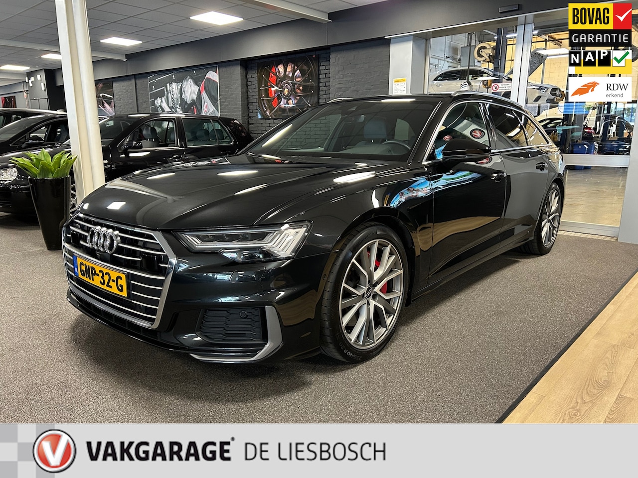 Audi A6 Avant - 55 TFSI e quattro Pro Line S Competition / B&O / panorama-dak / trekhaak / sfeer verlichti - AutoWereld.nl