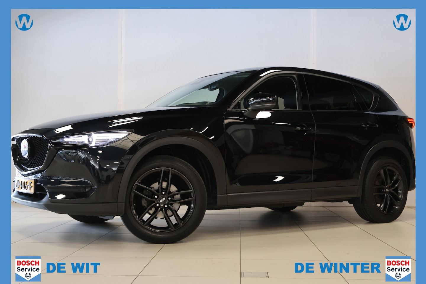 Mazda CX-5 - 2.0 SkyActiv-G 165 Luxury Black on Black - AutoWereld.nl