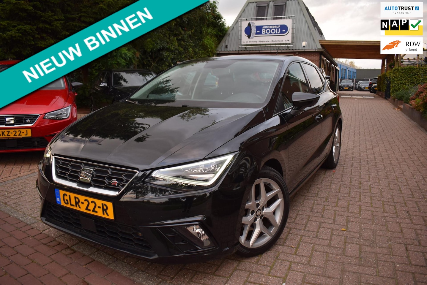 Seat Ibiza - 116 PK TSI FR Business Intense CRUISE/NAVI/AIRCO-ECC/XENON/BLUETOOTH/6 BAK/LMW 17"/USB - AutoWereld.nl