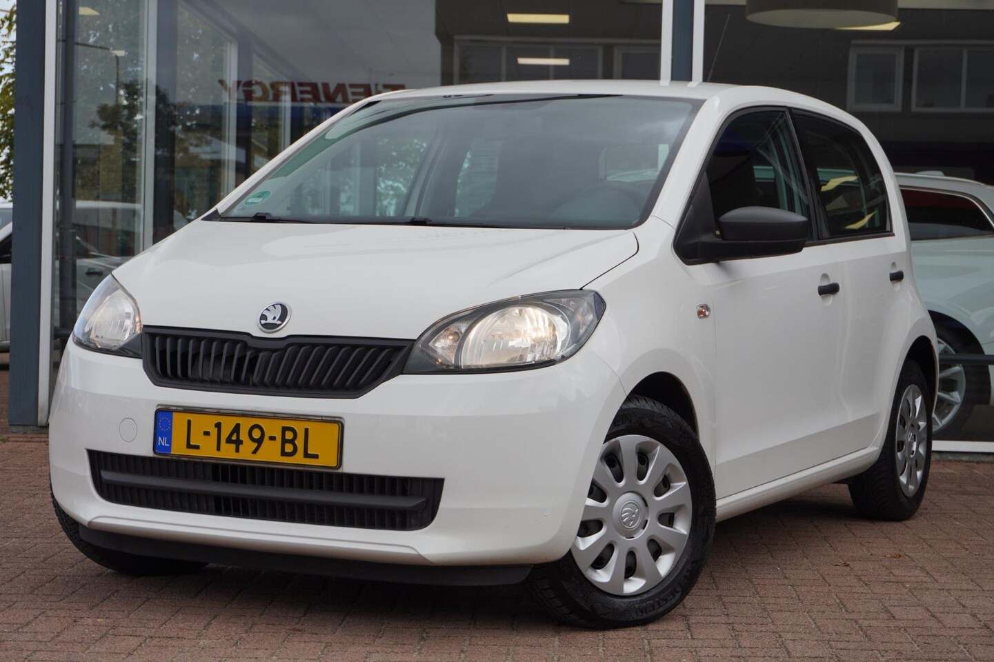 Skoda Citigo - 1.0 Greentech Active | 5deurs | Airco | elek. pakket | Wit | Inruil mogelijk - AutoWereld.nl